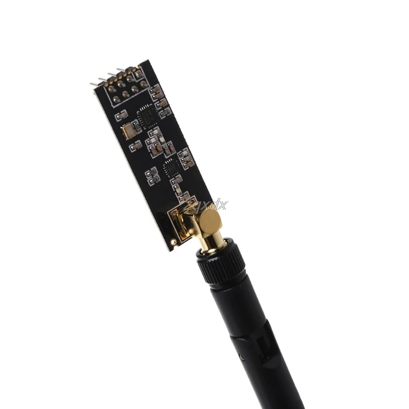 

Free shipping OOTDTY 2.4GHz 1100m NRF24L01+PA+LNA Wireless Transceiver Module+Antenna