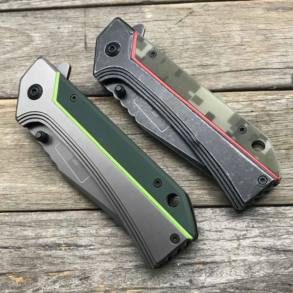 LDT CM357 складной нож 7Cr13Mov лезвие G10 Ручка Кемпинг Открытый ножи выживания карманный