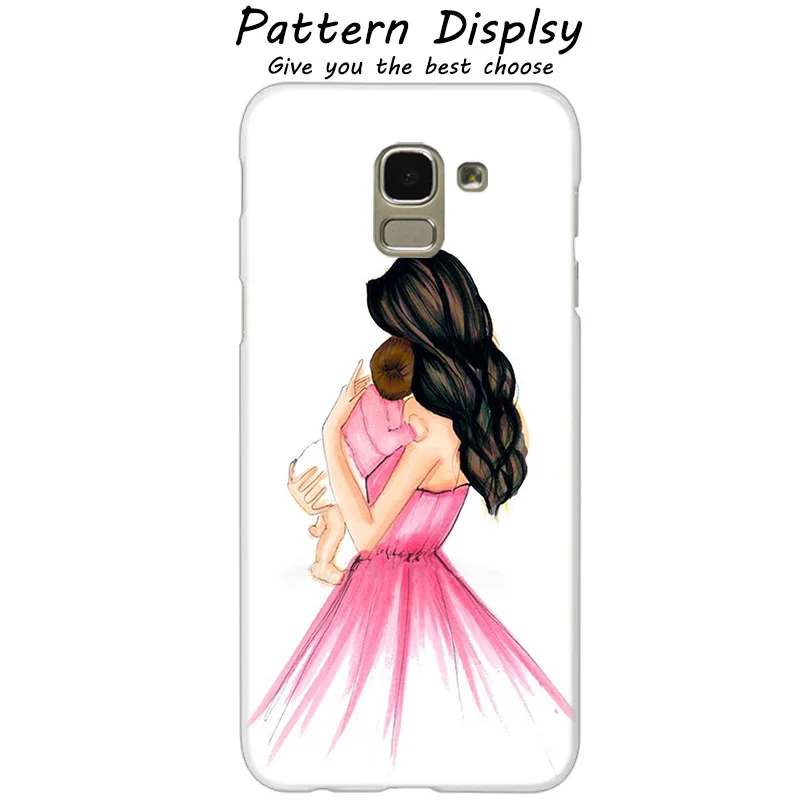 04 Жесткий чехол MLLSE для мамы и дочки, супер мамы, samsung Galaxy J2Pro J4 J6 J8 J3 J5 J7 2017EU Prime CORE Plus, популярный чехол - Цвет: 04