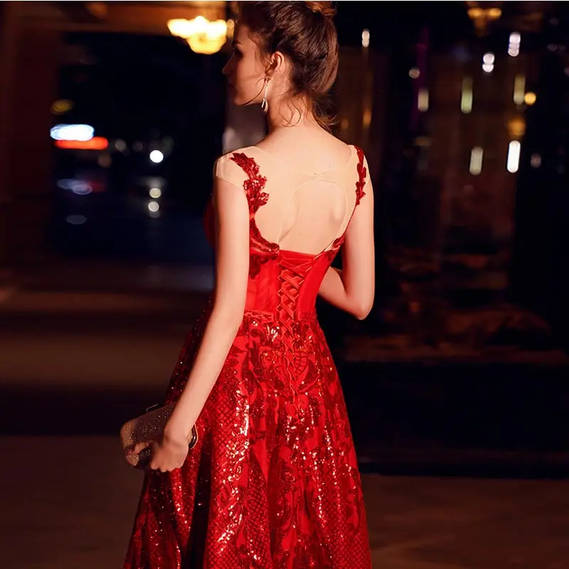 Женское вечернее платье FADISTEE элегантное для выпускного вечера кружевное