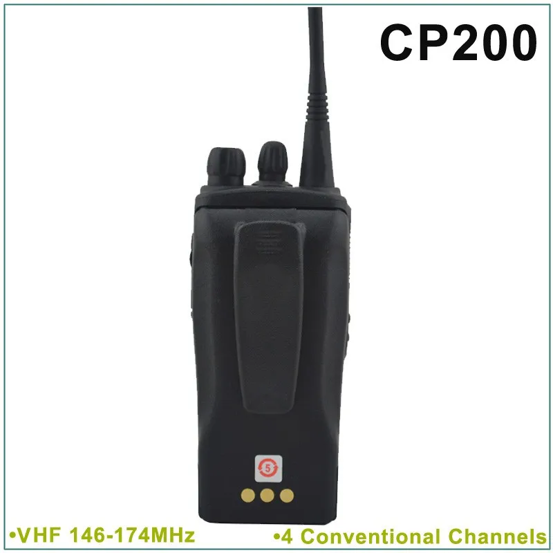 CP200 VHF 146-174 МГц 4 обычных канала Портативное двухстороннее радио(для моторолаа