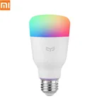 Xiaomi Yeelight умная Светодиодная лампа RGB Красочная E27 10 Вт 800 люмен смарт-лампы Ми свет Xiaomi Мини смарт-телефон Wifi Пульт дистанционного управления