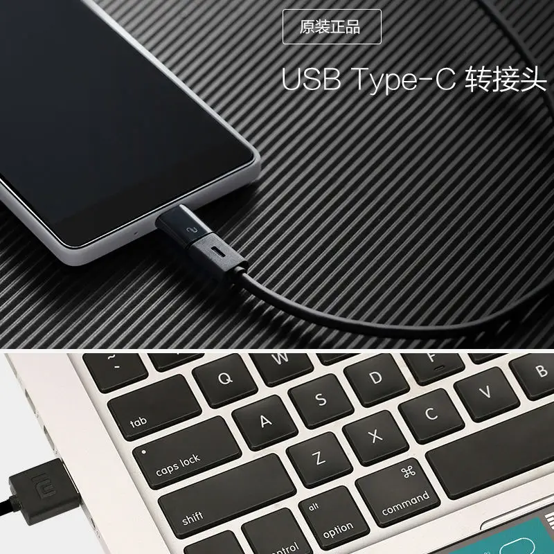Оригинальный XIAOMI Тип-C USB адаптер Mi4c микро-флеш-накопитель с гнездовым 3 1 Тип C c Male