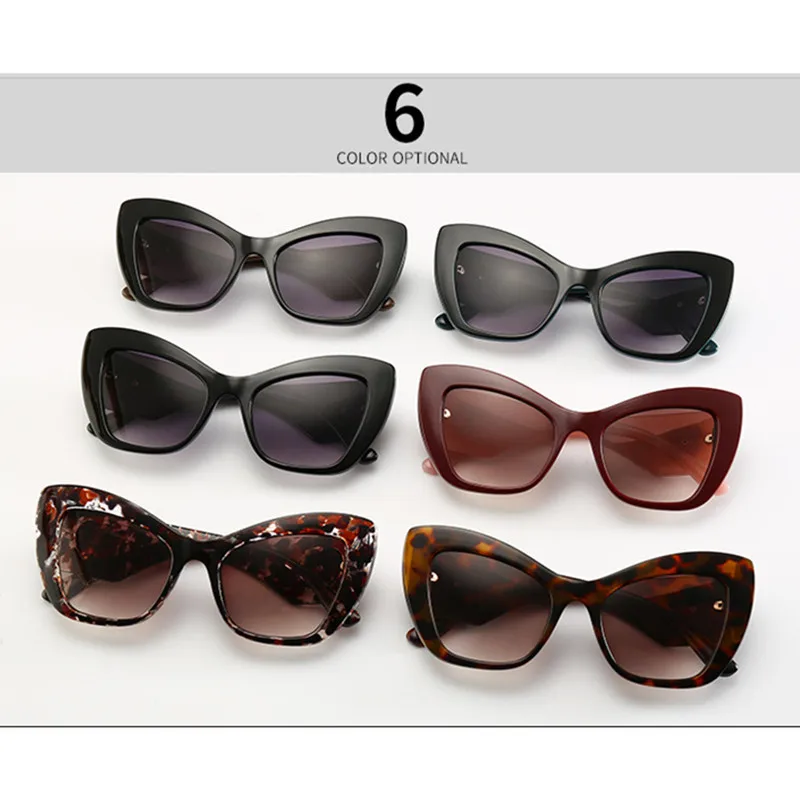 Солнцезащитные очки HBK для мужчин и женщин роскошные трендовые солнечные кошачий