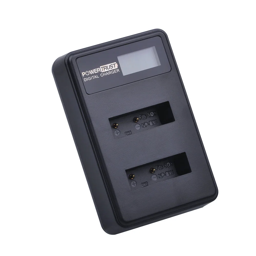 PowerTrust NP BX1 NPBX1 LCD USB двойное зарядное устройство для Sony DSC RX1 RX100 M3 M2 RX1R GWP88 PJ240E AS15 WX350
