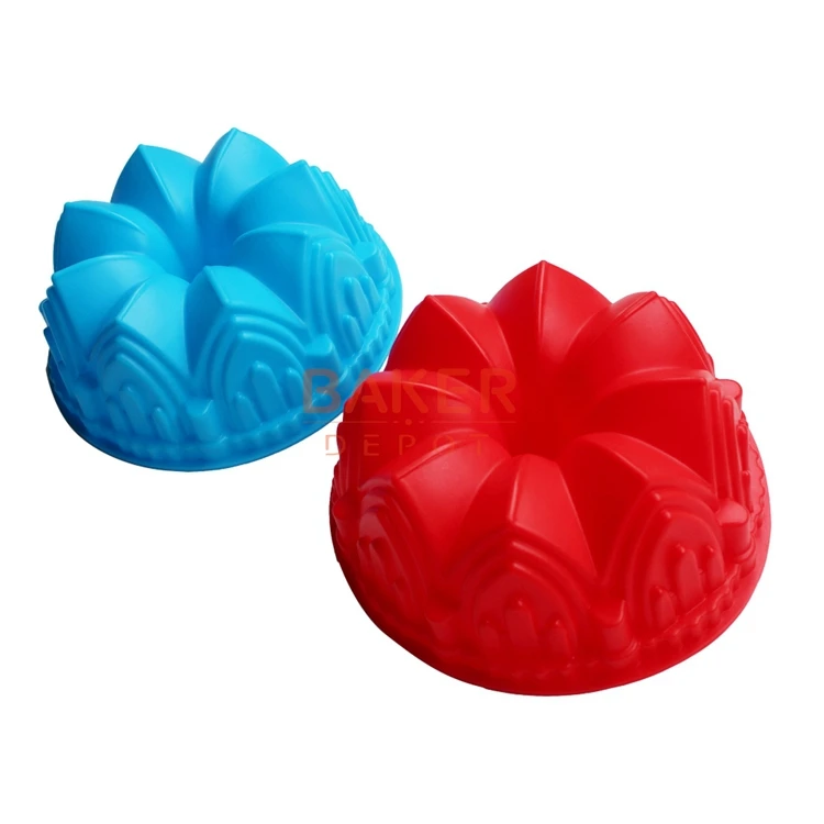 Силиконовая большая форма для торта в форме короны выпечки инструменты сделай