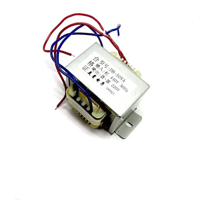 Морской 440V трансформатор 50W до 220V 0.2A 60HZ EI66|Трансформаторы| |