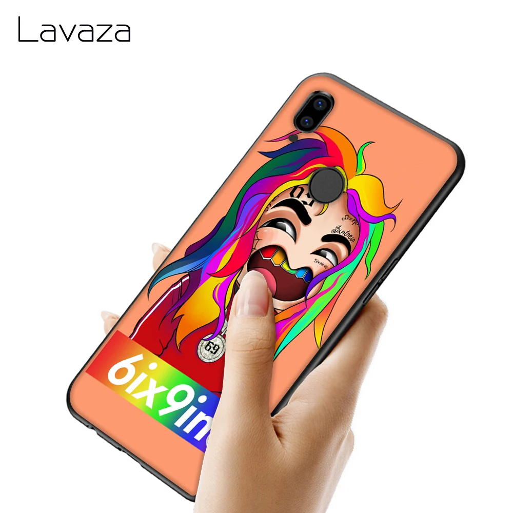Lavaza хип-хоп рэппер 6ix9ine мягкий чехол для Huawei Honor 6 7A Pro 7C 8C 7 8X 8 9 10 lite Note10 |