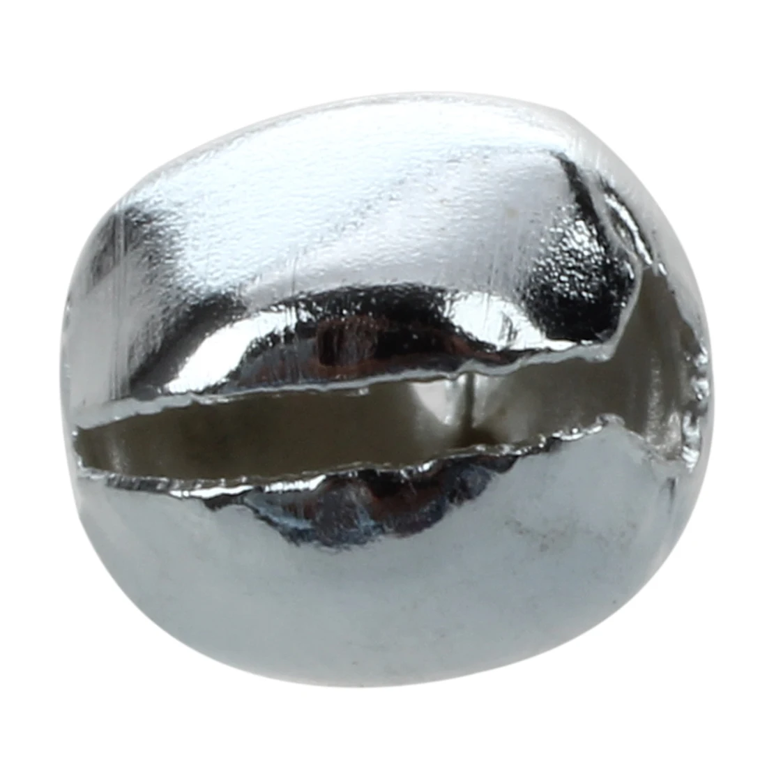 

20 Pcs Christmas Jingle Bells 10 mm Silver Tone