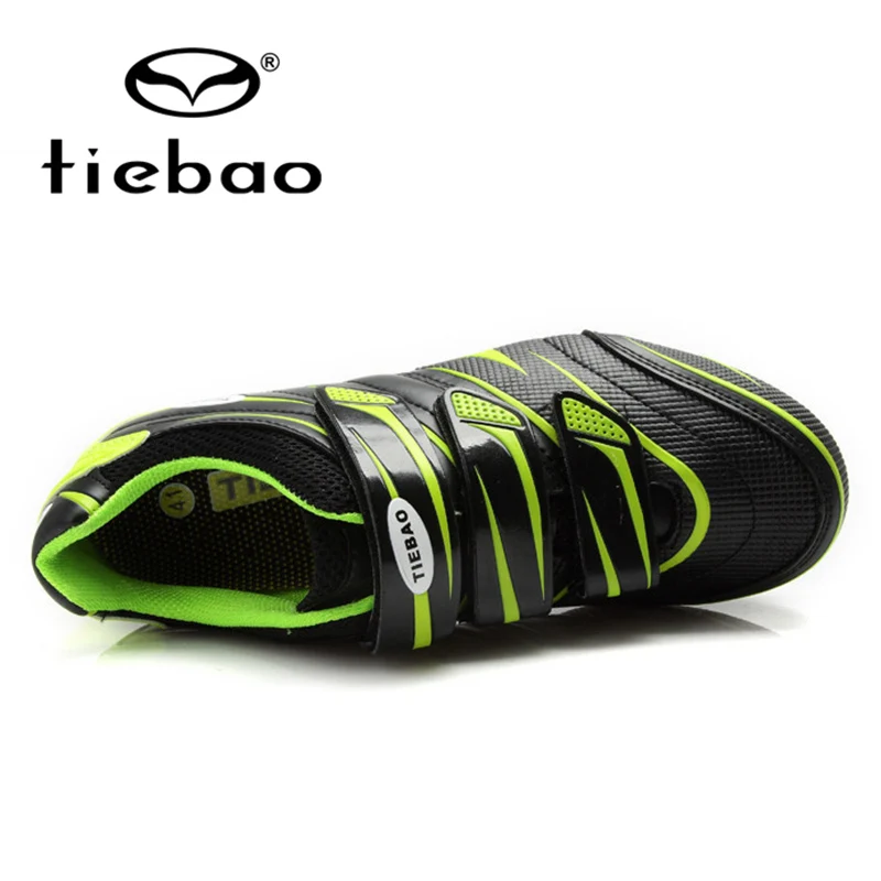 Новинка 2017 года обувь для езды на велосипеде Tiebao Мужская Zapatos легкая с замком|road