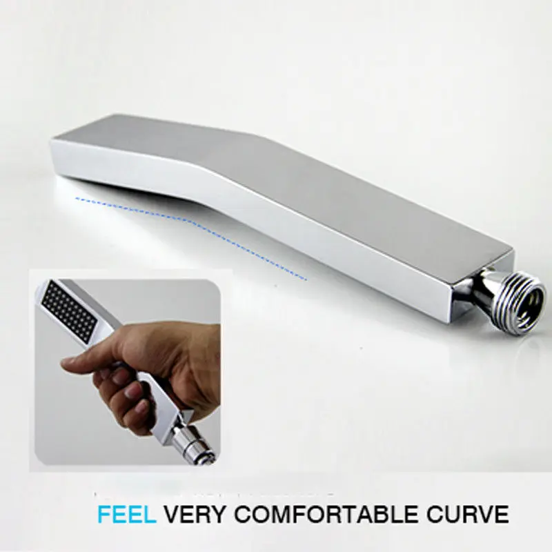 Латунная ручная Лейка для душа с шлангом из нержавеющей стали и держателем ABS