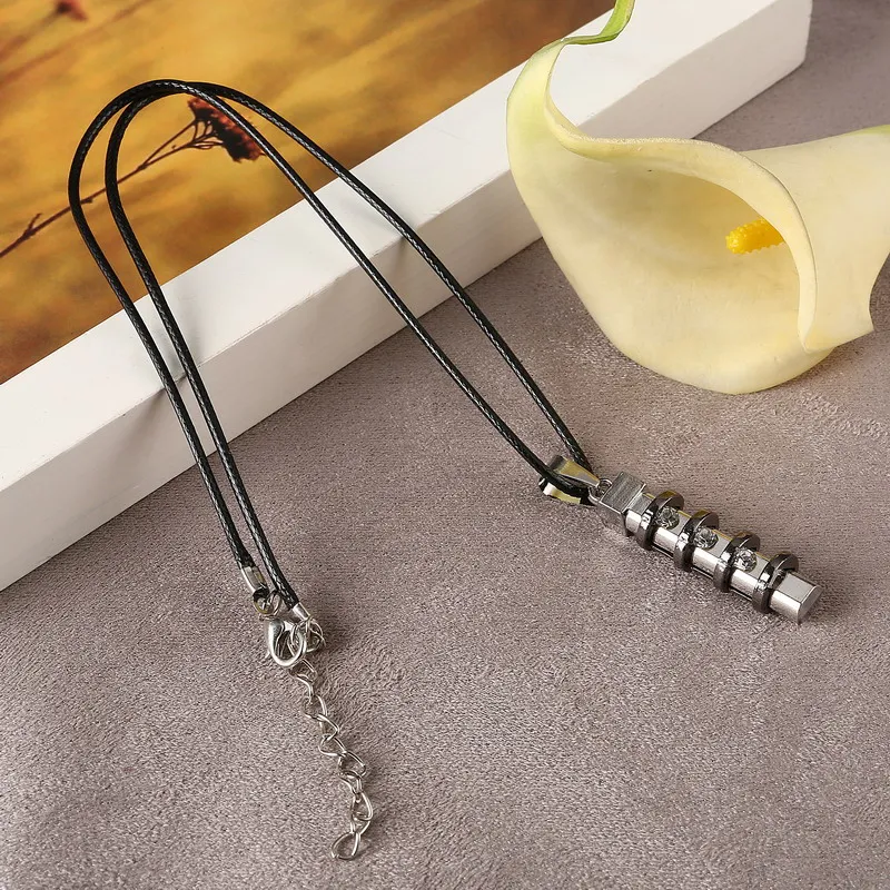 Модные смелые мужские ожерелья из нержавеющей стали свисток ожерелье пара