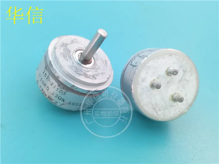 

[VK] Used Israel 157-21103 10K conductive plastic potentiometer servo installation switch