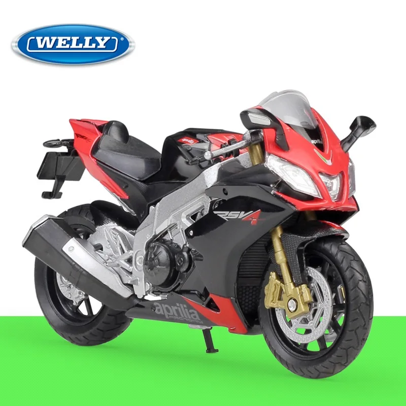 

1:18 Welly Aprilia RSV4 Factory Alloy Diecast Motorcycle