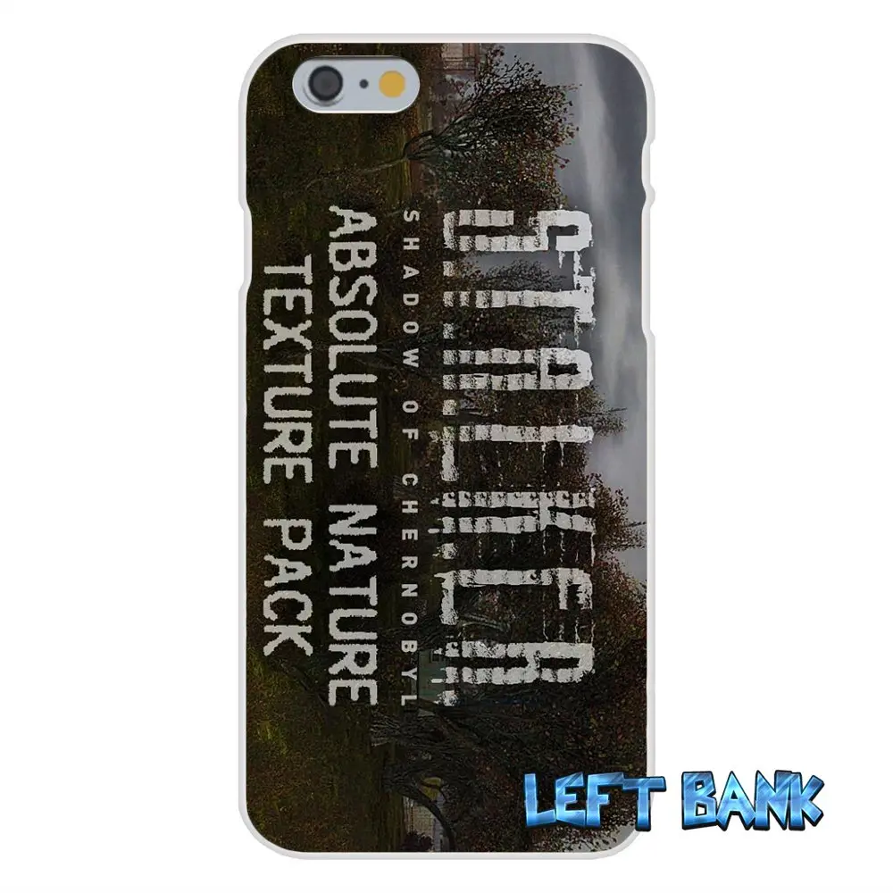 S.T.A.L.K.E.R Мягкий Силиконовый ТПУ Прозрачный чехол для iPhone 4 4S 5 5S 5C SE 6 6S 7 Plus|case for