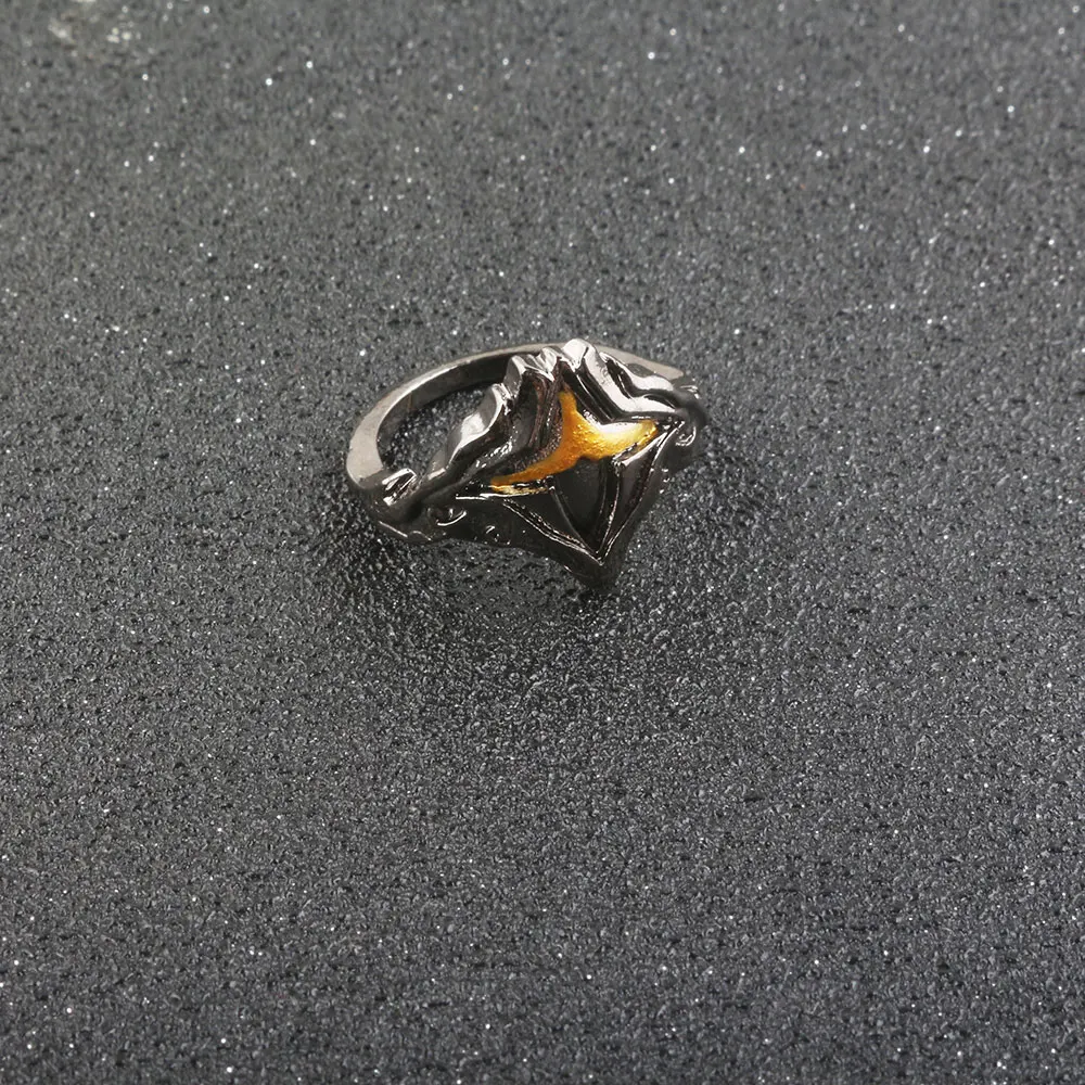 

Hot Game Dark Souls 3 Ring Newest Disaster Ring high quality Enamel Cool Rings Cosplay Accessories Game fans Woman Men jewelry
