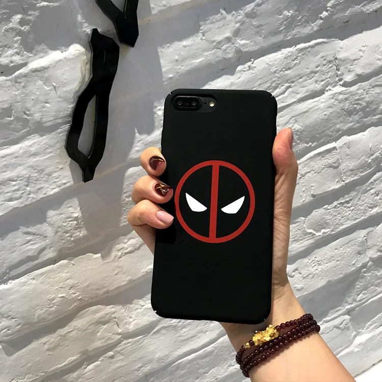 Marvel Avengers Spiderman Batman Superhero Phone Case For iPhone 6 Puls 6S 7 8 Cases Hard Plastic Matte Back Cover Coque | Мобильные