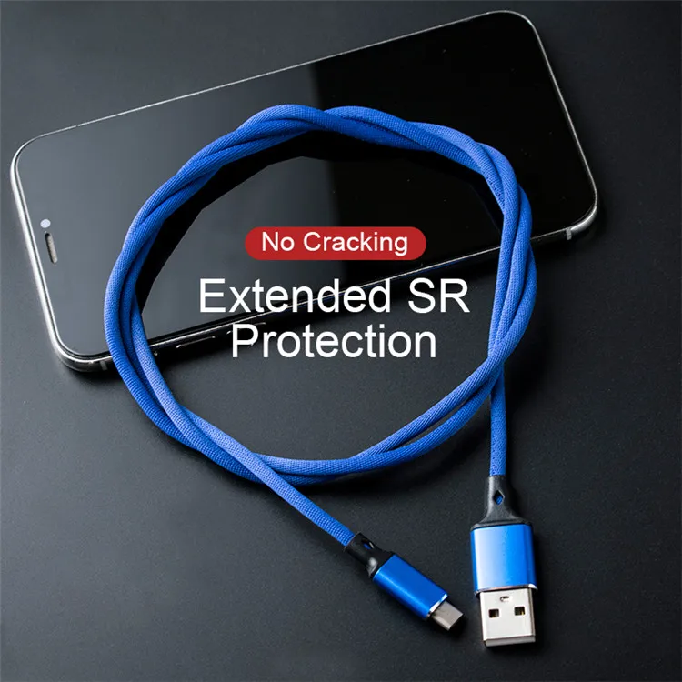Ersuki usb type-C кабель для быстрой зарядки и синхронизации данных USB C кабель для huawei Xiao mi Red mi Note 7 mi 9 samsung Galaxy S9 Oneplus 6t