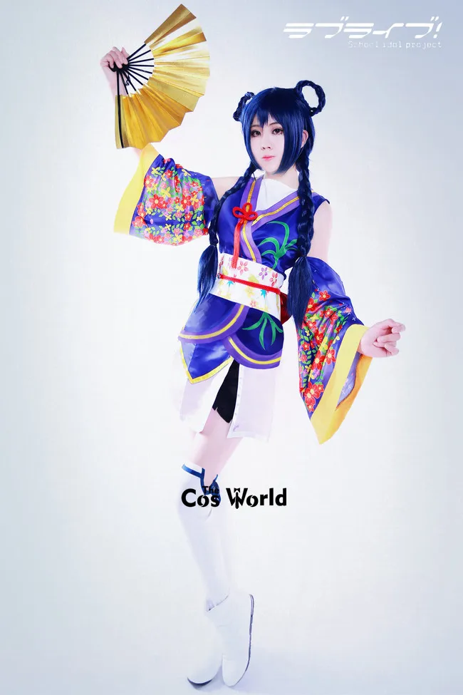 Love Live Kaguya No Shiro De Odoritai ангельский Ангел Сонода кимоно Уми униформа наряд костюм