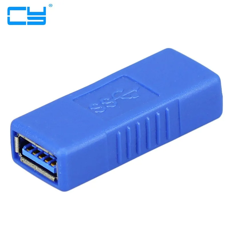 

High Quality USB 3.0 Type A Female To Female Adapter Coupler Gender Changer Convert Connector Free shipping