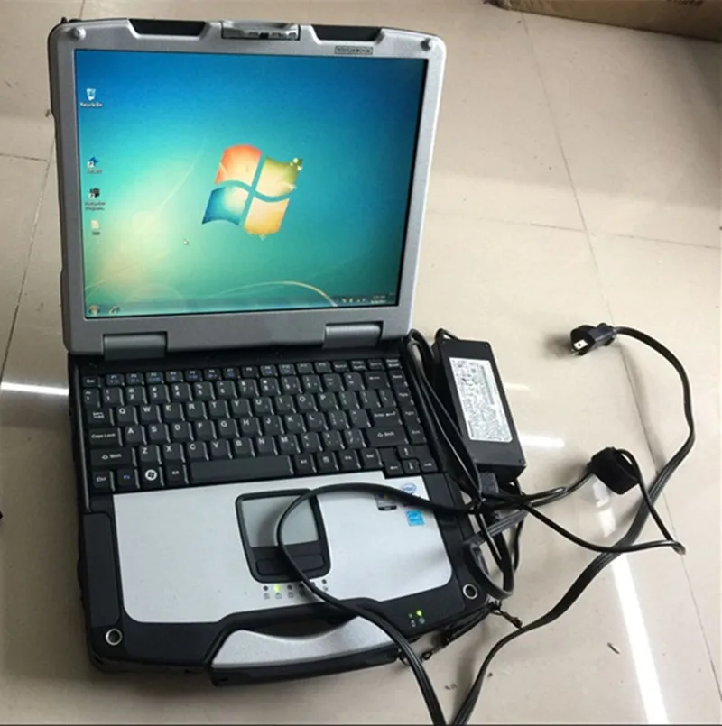 Автомобильный диагностический компьютер toughbook cf30 cf 30 ram 4g б/у с батареей для mb star c3