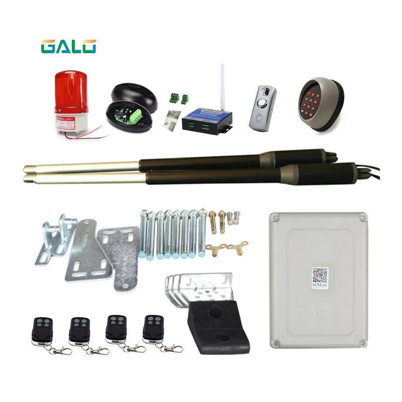 waterproof button GALO 200kgs двигателя Системы автоматические двери AC220V/AC110V качели драйвером привод идеальный костюм ворота для бутылок Открыватель GSM-ворот - Цвет: waterproof button