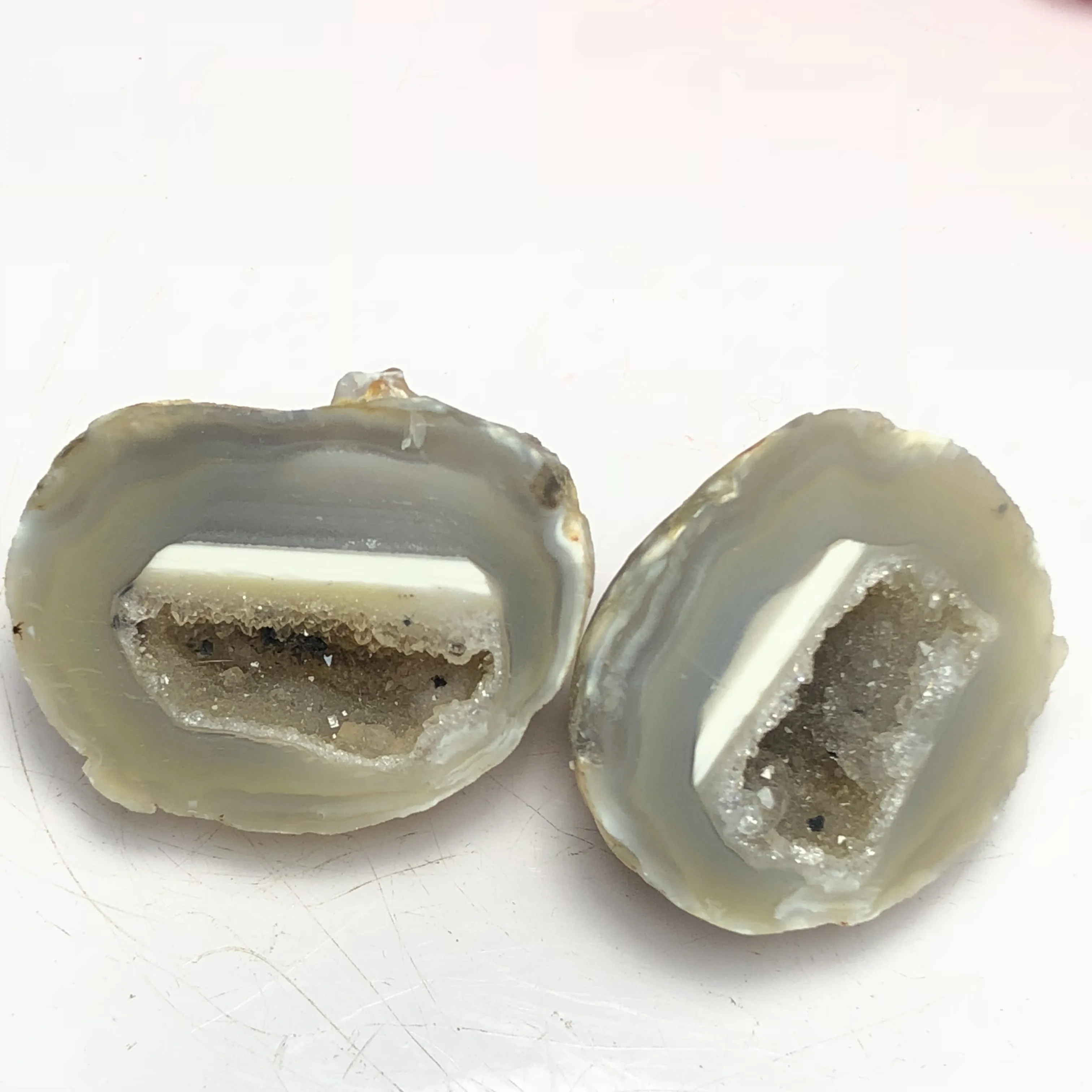 

Natural agate crystal cluster mineral reiki heals jewelry gifts