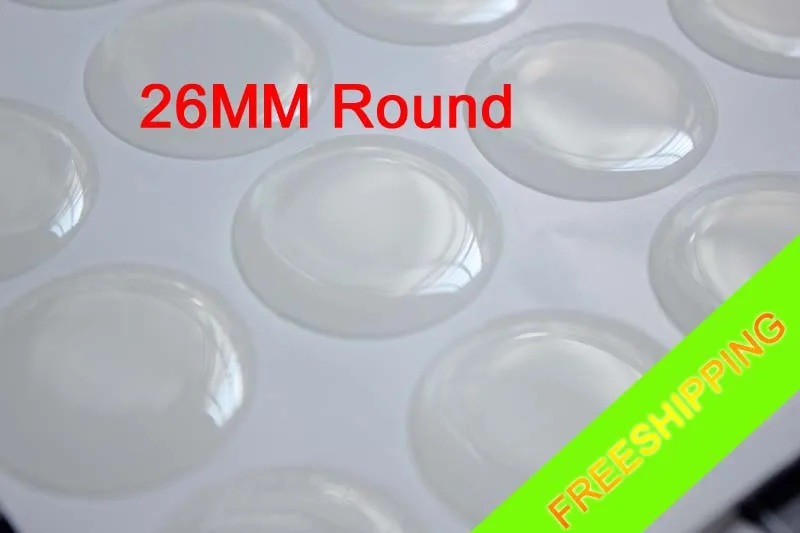 Прозрачные эпоксидные наклейки для бутылок ожерелья точки эпоксидная купольная