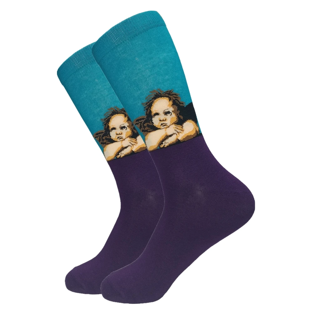 Sokken/новое специальное предложение носки Calcetines Hombre 2019 мужские Модные забавные