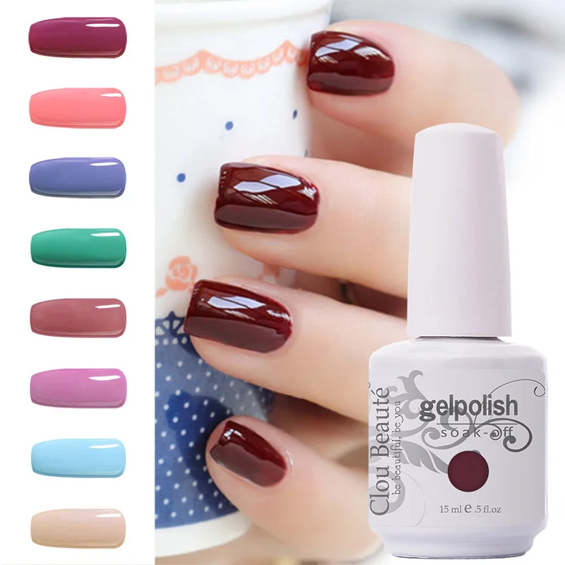 Гель лак для ногтей 15 мл 90 цветов|gel nail polish|nail polish ledgel |