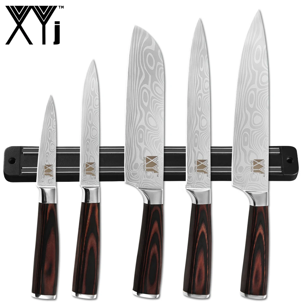 XYj для варки нержавеющая сталь набор кухонных ножей 8 ''шеф повара 8'' нарезка