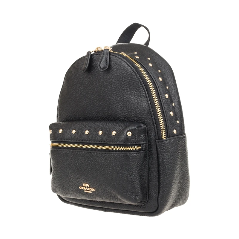 COACH Pebble кожаные шпильки мини-рюкзак Charlie F45070