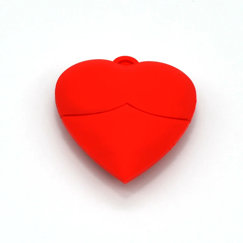 Милое сердце образный карту флэш памяти с интерфейсом usb Флеш накопитель 1 ГБ/4 ГБ/8