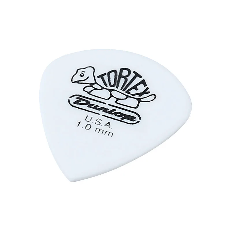1 шт. Dunlop Tortex медиатор для гитары s Белый медиатор для бас-гитары Акустические электрические аксессуары классические медиаторы для гитары s - Цвет: 1.0mm
