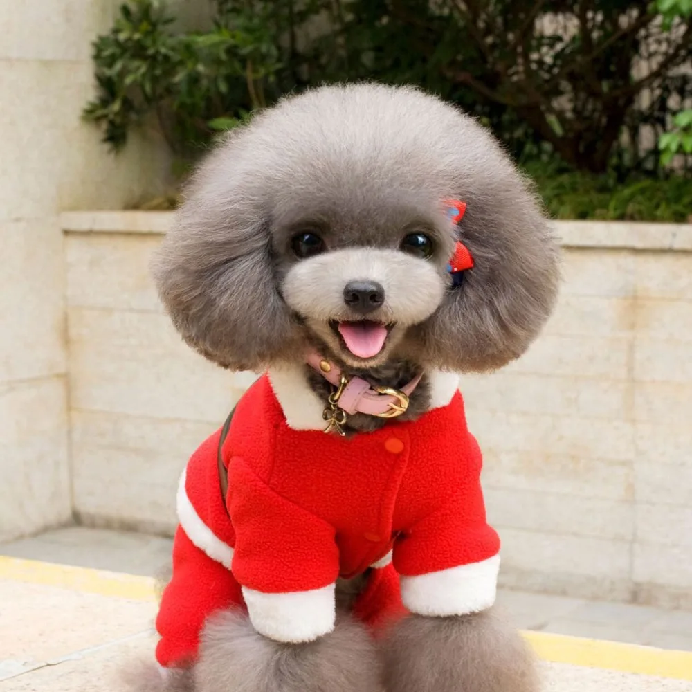 Senyepets pet Dogs Мода и досуг стиль Материал твердый хлопок красный цвет четыре фута