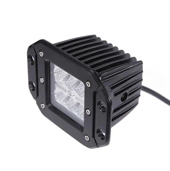 Kopen 2 Stks 24 W INBOUW LED Cube Pods Rear Fog 4X4 Offroad Trailer Truck ATV Auto Pickup Tractor SUV Bumper 4WD 4x4 Lamp