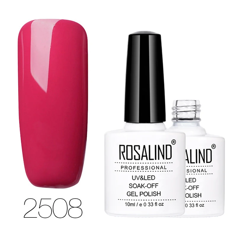 2508 ROSALIND, 10 мл, 68 цветов, серия, Гель-лак для ногтей, Гель-лак для ногтей, гель-краска, замачиваемый, Vernis, полуперманентный, УФ-гель для ногтей - Цвет: 2508