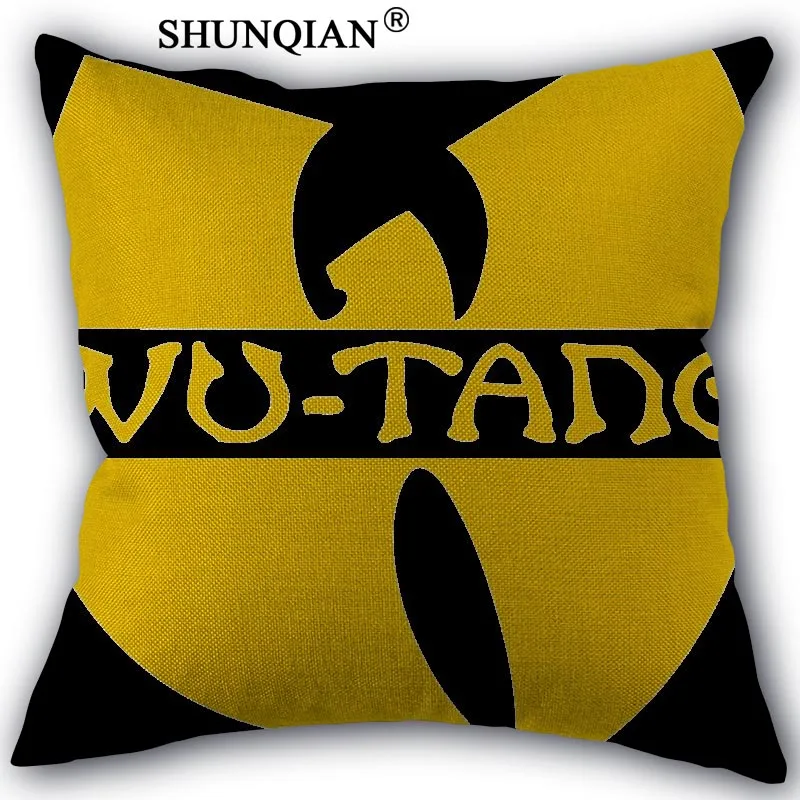 Изготовленная на заказ накидка для подушки Wu Tang горячая Распродажа квадратном