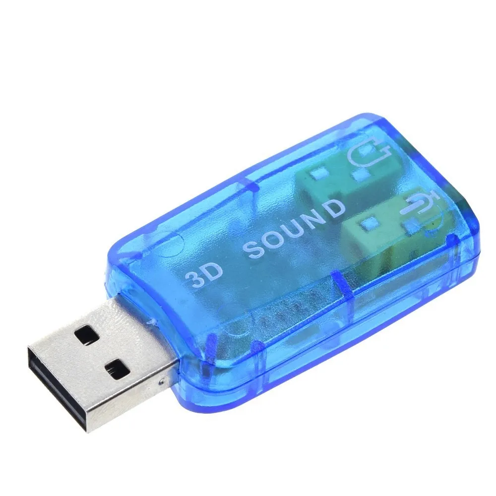 Набор микросхем CM108 с USB 2 0 на 3D звуковую карту АДАПТЕР ВИРТУАЛЬНОЙ звуковой