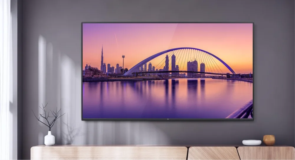 Xiaomi Smart tv 4 75 дюймов беспроводной Ультратонкий корпус интеллектуальный пульт дистанционного управления 4K HDR 2 ГБ+ 32 ГБ Dolby+ DTS