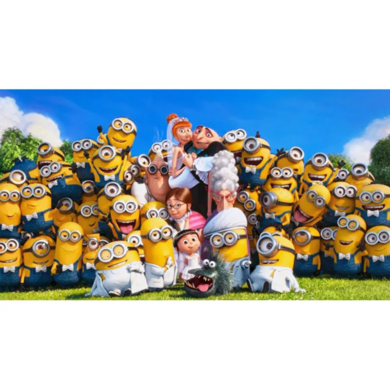 Набор алмазной вышивки из мультфильма для всей семьи набор стежков с кристаллами