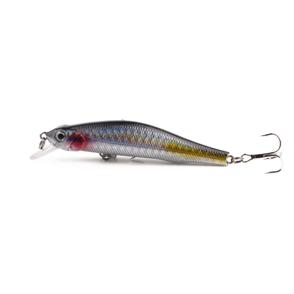HENG JIA жесткая рыболовная приманка 3D бионическая твердая гольян Swimbait Crankbait