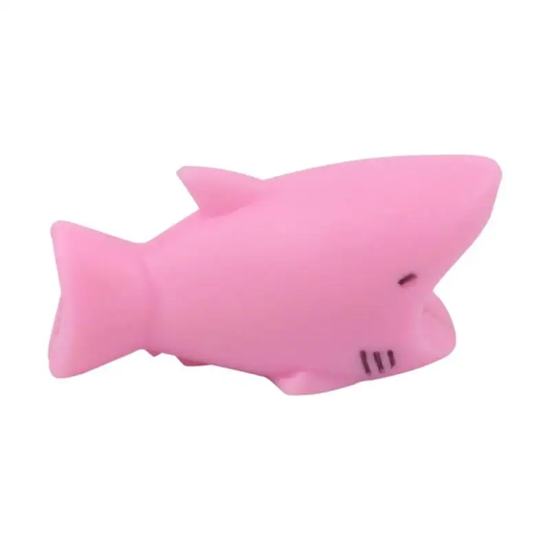 Shark ALLOYSEED животное защита для кабеля "укус" Chompers для iPhone USB зарядное устройство для сматывания кабеля держатель Органайзер проводов для наушников Аксессуары - Цвет: Shark