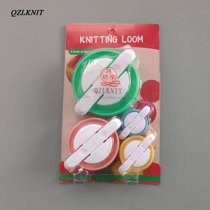 QZLKNIT 4 шт./компл. различные размеры Круглый Помпон производитель пушистых шаров