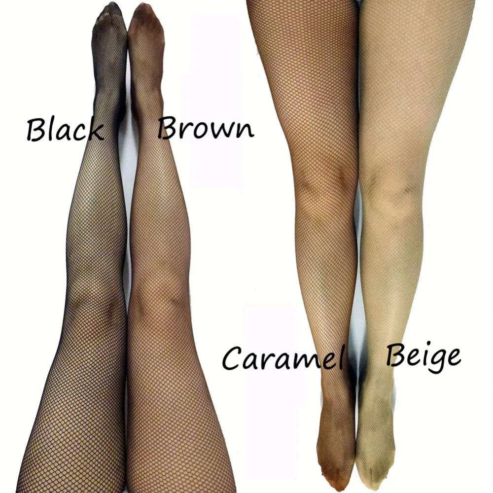 LIMSISNIW без узора Женские Простые нейлоновая рыбацкая сеть колготки маленькие