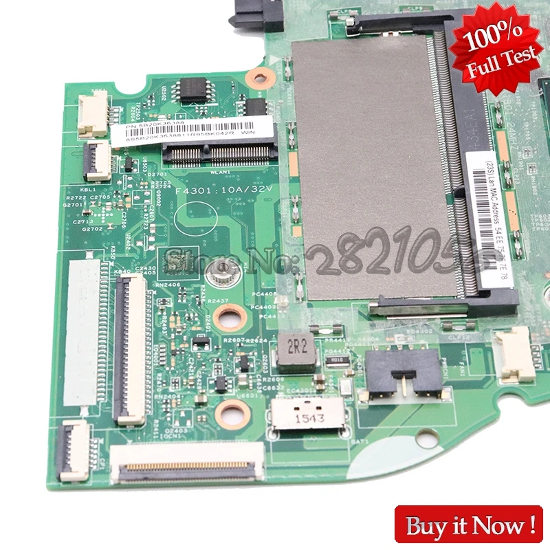 Материнская плата NOKOTION 5B20K36388 LT41 SKL 14292 1 для Lenovo Yoga 500 14isk flex 3 1480 материнская