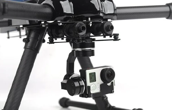 X CAM 3 осевой бесщеточный карданный подвес автоматический стабилизатор для Gopro