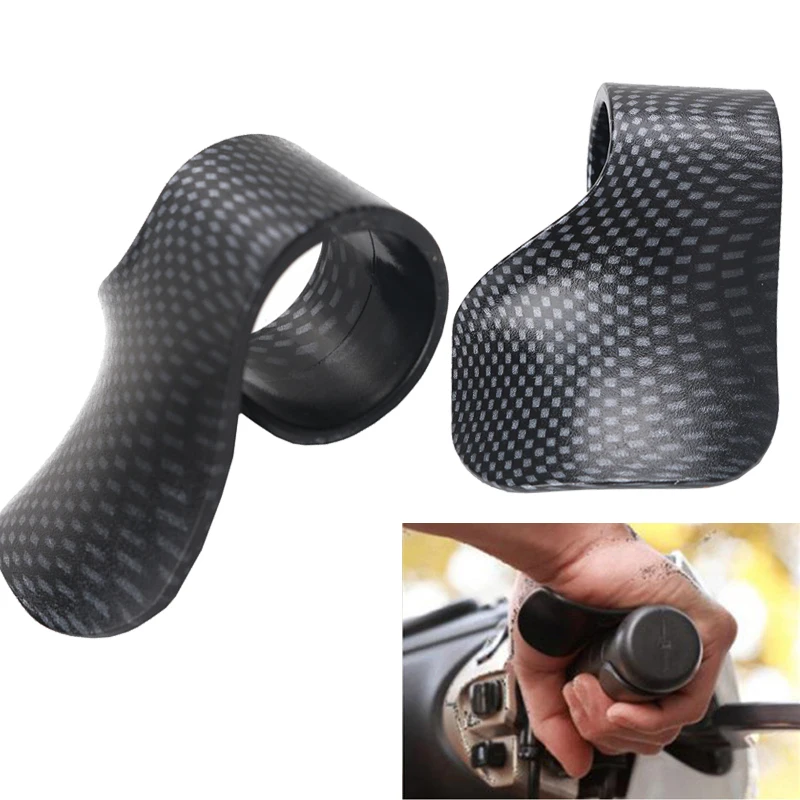 Мотоциклетная Черная рукоятка с контролем круиз-контроля для Honda Harley Kawasaki Suzuki