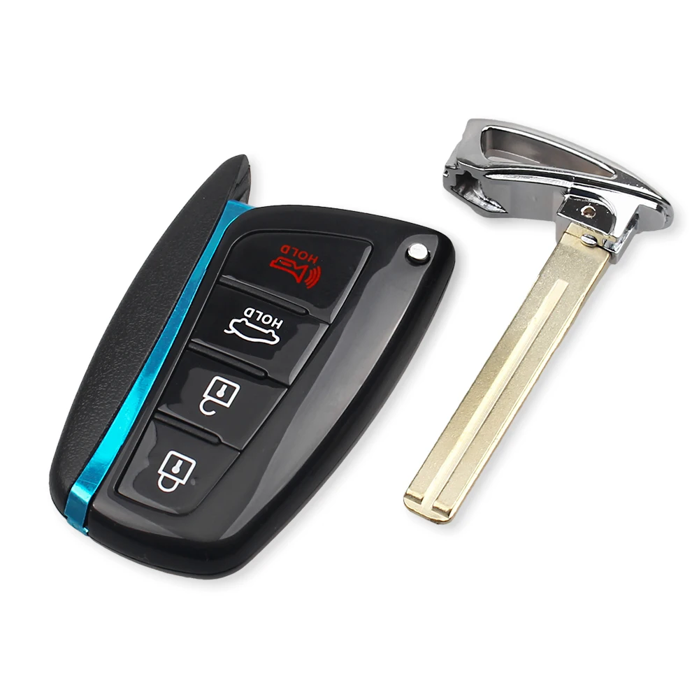 Запасной чехол KEYYOU для автомобильного ключа подходит Hyundai Genesis 2013-2015 Santa Fe Equus Azera