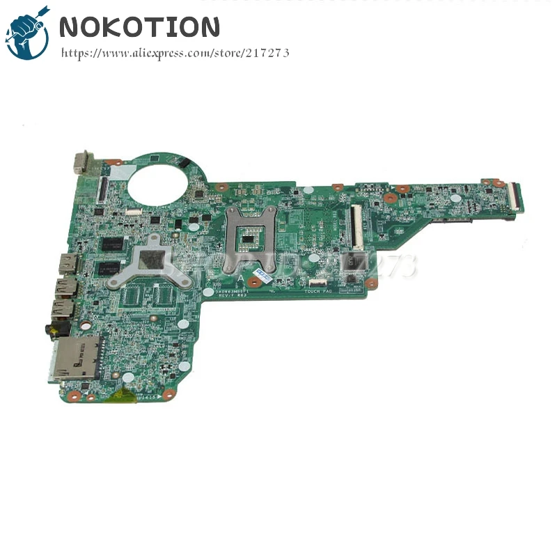 Материнская плата NOKOTION DA0R63MB6F1 для ПК материнская HP Pavilion 14-E 15-E 713256-001 713256-501 HM86 DDR3L